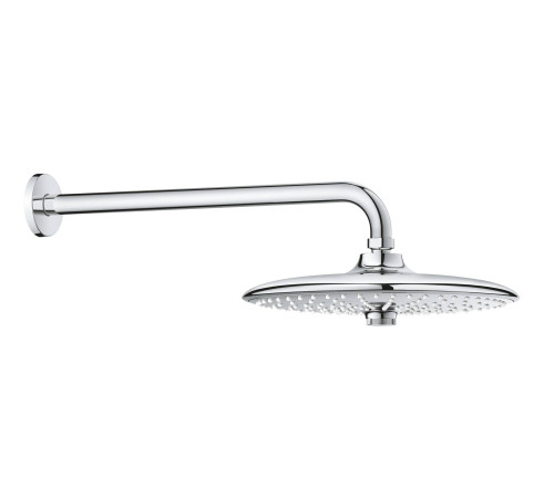 Верхний душ с кронштейном 380 мм GROHE Euphoria 260 хром 26458000