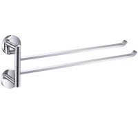 Полотенцедержатель двойной Aquatek БЕТТА хром AQ4613CR