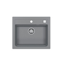 Мойка кухонная Alveus ATROX 30 Granital Concrete G81 590x500 мм с сифоном 1131995/1132823
