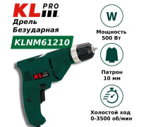 Дрель безударная KLPRO KLNM 500 Вт 10 мм KLNM