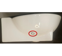 Раковина угловая Kirovit Дельта 450х450х180 мм 4640021061435