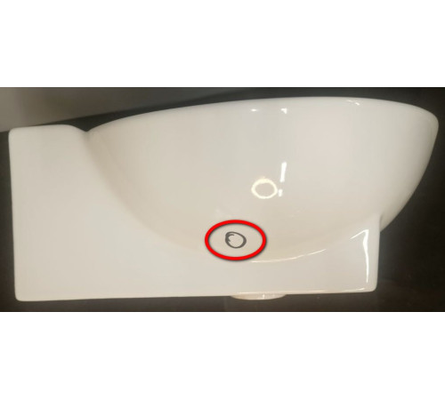 Раковина угловая Kirovit Дельта 450х450х180 мм 4640021061435