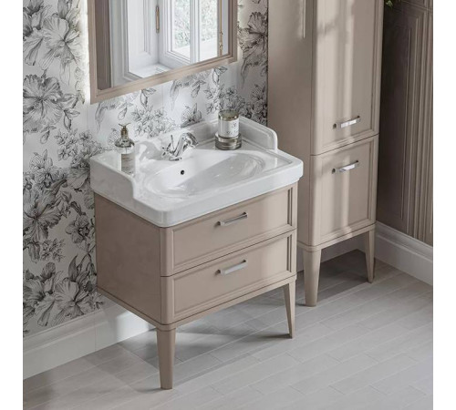 Раковина Kerama Marazzi Pompei 80х50х26.5 см подвесная мебельная белый глянцевый PO.wb.80