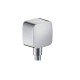 Шланговое подсоединение Hansgrohe FixFit с защитой от обратного тока хром 26457000