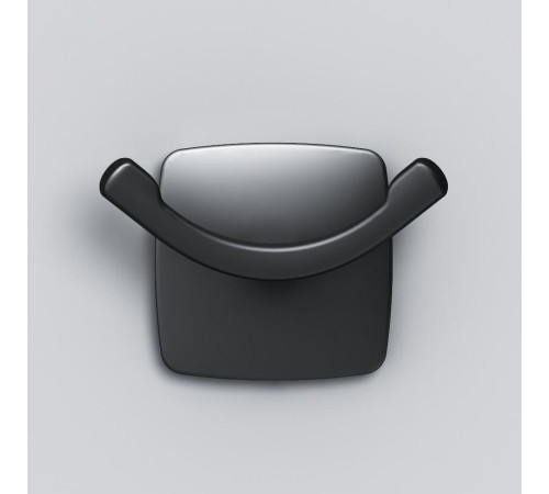 Крючок для полотенец двойной AM.PM Gem черный A9035622