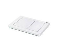 Клавиша смыва Elsen E05 белая 220x150 мм E05.white