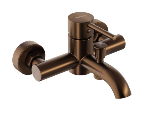 Смеситель для ванны и душа Damixa Scandinavian Pure розовое золото 361000500