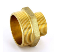 Ниппель редукционный Uni-Fitt 2x1 1/4 латунный 600G7500