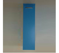 Пенал для ванной Idea Stella 25x98x34 см подвесной левый голубой 03063SX