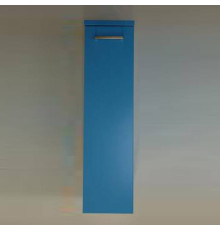 Пенал для ванной Idea Stella 25x98x34 см подвесной левый голубой 03063SX