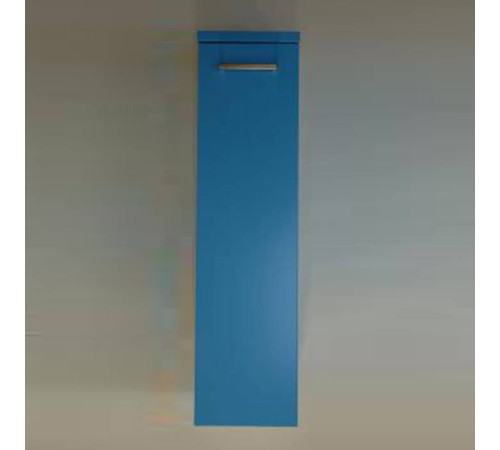 Пенал для ванной Idea Stella 25x98x34 см подвесной левый голубой 03063SX