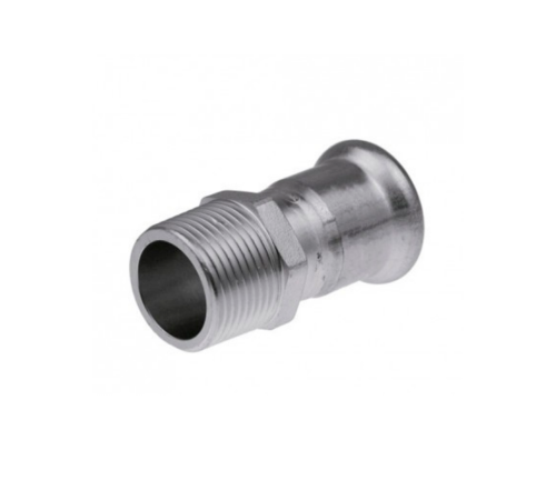 Соединитель с наружной резьбой KAN-therm Inox 22xR3/4 пресс 6190646