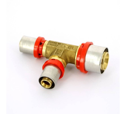 Тройник пресс Tiemme 20х26х20 мм 1650069