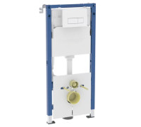 Инсталляция для унитаза Geberit Duofix Delta 112 см с креплением и клавишей Delta50 458.128.DW.2