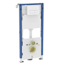 Инсталляция для унитаза Geberit Duofix Delta 112 см с креплением и клавишей Delta50 458.128.DW.2