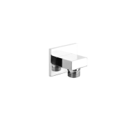 Шланговое подсоединение с держателем Gessi Rettangolo хром 20169031