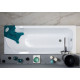 Ванна акриловая Aquanet Nord 140x70 00170193