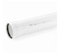 Труба канализационная Rehau RAUPIANO plus 50x1500 мм 11201441222