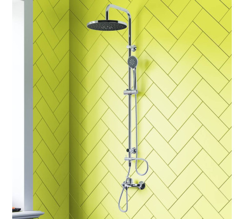 Душевая система DORFF Norma с тропическим душем D0710000