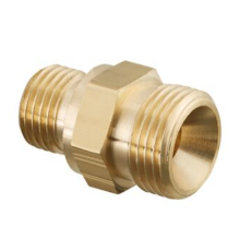 Ниппель двойной Oventrop Ofix-Oil G 3/8 x G 3/8 латунь 2080051