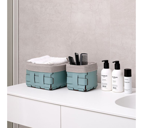 Мешок для корзины ADJ Mini Bottega 1013 12x12x13 см Grigio 1013C.00