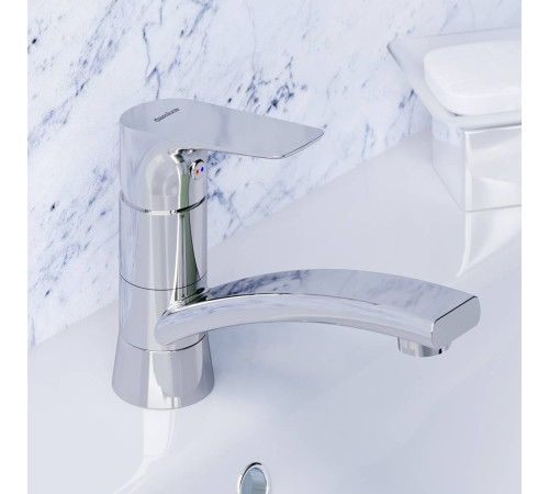 Смеситель для раковины AM.PM Jupiter с удлиненным изливом 770220001