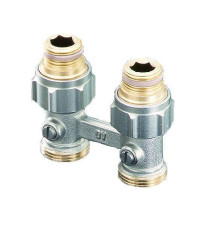 Узел нижнего подключения прямой Oventrop Multiflex F ZB 1/2x3/4 1015883