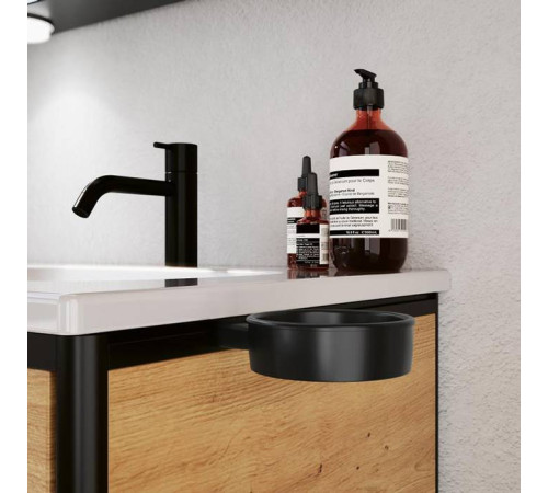 Держатель фена Burgbad Vry подвесной черный матовый ACJW001