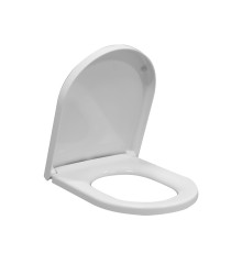 Сиденье для унитаза с крышкой GSI Pura Soft Close белое глянцевое MS86CN11