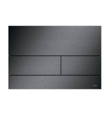 Панель смыва для унитаза TECE TECEsquare II металлическая PVD Brushed Black Chrome 9240846