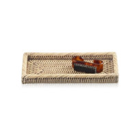 Лоток универсальный Decor Walther Basket KS 23.5х11.5 см ротанг светлый 0927591
