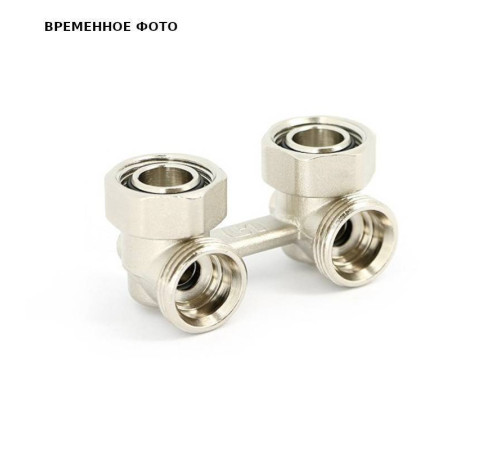 Узел радиаторный прямой Uni-Fitt 3/4 x 3/4 EK со встроенными вентилями 192N3021