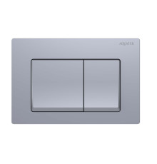 Панель смыва Aquatek Small хром матовая TDI-0000006