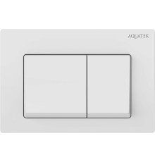 Панель смыва Aquatek Small белая глянец TDI-0000004