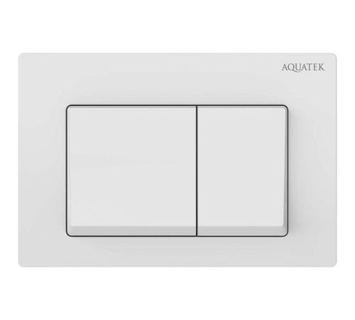 Панель смыва Aquatek Small белая глянец TDI-0000004