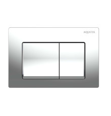 Панель смыва Aquatek Small хром глянец TDI-0000005