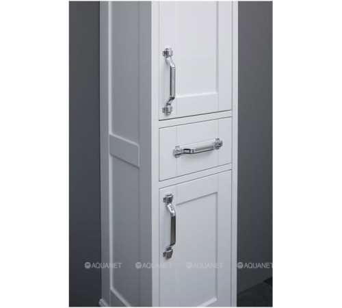 Шкаф-пенал Aquanet Денвер 36 белый глянец 00199214