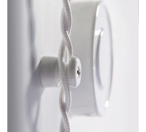 Комплект изоляторов без винта 50 шт. белый ретро W6431301