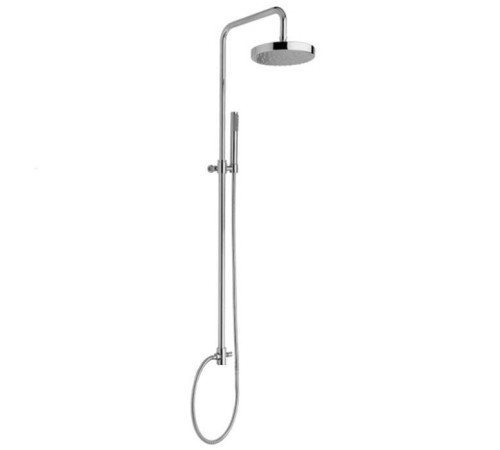 Душевая стойка Nicolazzi Doccia с верхним душем Ø 20 см и ручным душем хром 5714WSCR20