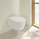Унитаз подвесной Villeroy & Boch Avento безободковый с сиденьем SlimSeat микролифт 5656RS01