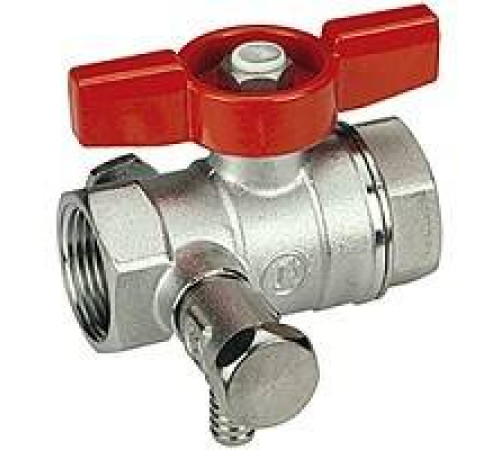 Шаровой кран Giacomini R251 1 стандартный проход хромированный R251SX005