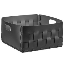 Корзинка ADJ Bottega 35х35х20 см черный/серый 1045.01/03