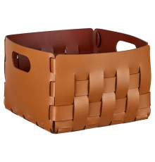 Корзинка ADJ Bottega 25x25x20 см коньяк/бордо 1044.09/30