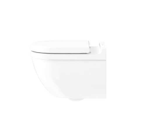 Унитаз подвесной безободковый Duravit Starck 3 540x360 мм с сиденьем микролифт белый 45270900A1