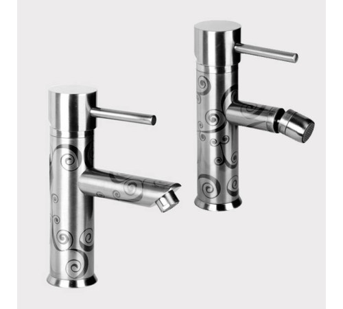 Комплект смесителей для раковины и биде Daniel Suvi Decora с донными клапанами S20605YC 86 / S20604YC 86