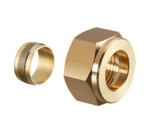 Присоединительный набор Oventrop со стяжными кольцами 22 мм 1300383