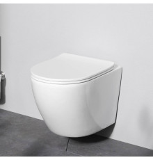 Унитаз подвесной AM.PM Like AquaSpin с сиденьем микролифт C801900SC