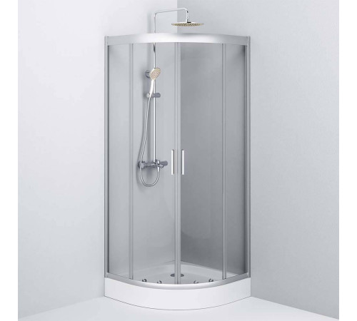 Душевой уголок AM.PM Gem 80x80 см без поддона W90G-401-080WT