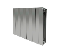 Радиатор биметаллический Royal Thermo PianoForte 500 Silver Satin 10 секций RTPFSS50010