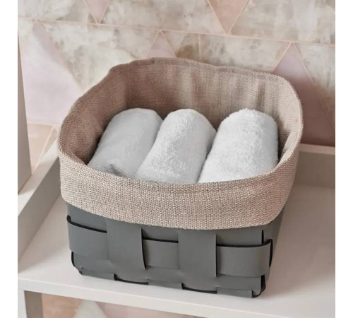 Мешок для корзины ADJ Mini Bottega 1019 19x19x13 см Grigio 1019C.00